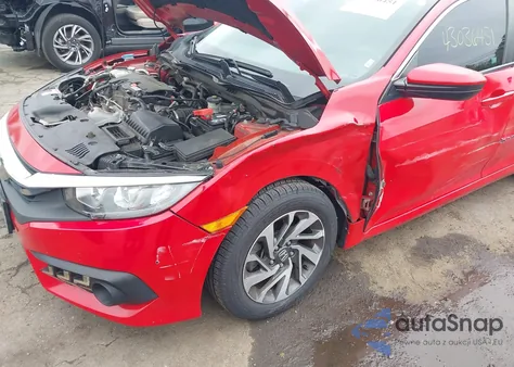 2017 Honda Civic Ex from USA, damaged, VIN 2HGFC2F77HH500974